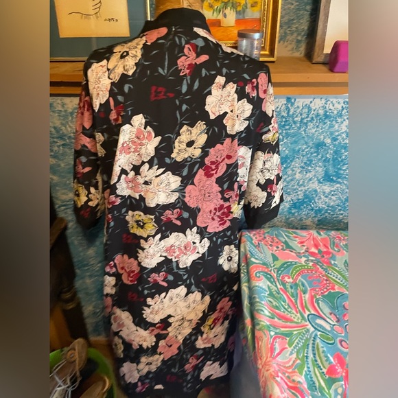 Summer & Rose Chiffon Floral Kimono Size M/L - Picture 9 of 9